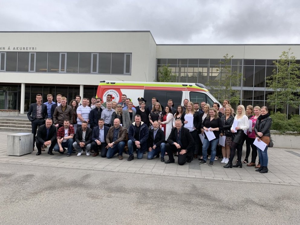 Frá síðustu útskrift í júní 2019.