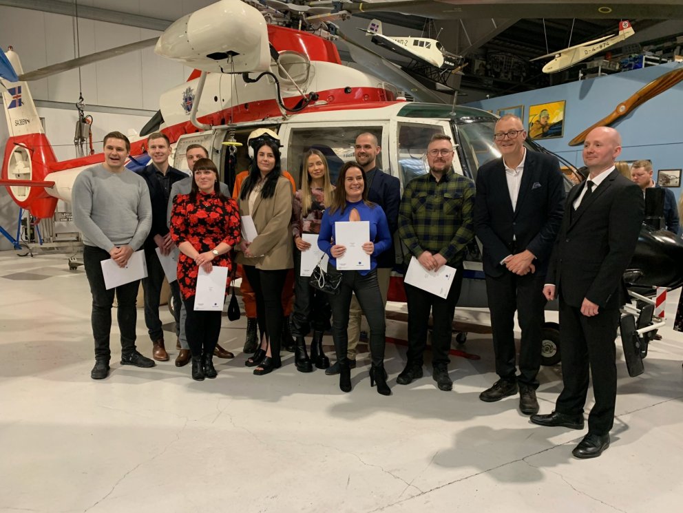 AEMT nemar við útskrift 2. júní 2023